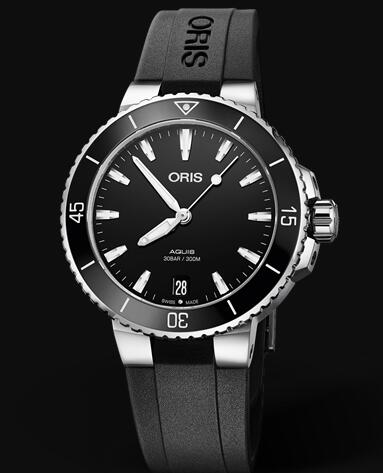 Review Oris Aquis Date 36.5mm Replica Watch 01 733 7731 4154-07 4 18 64FC